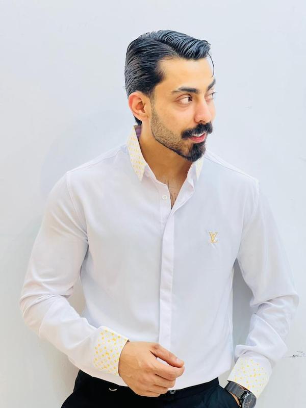پیراهن کلاسیک مردانه کد 105