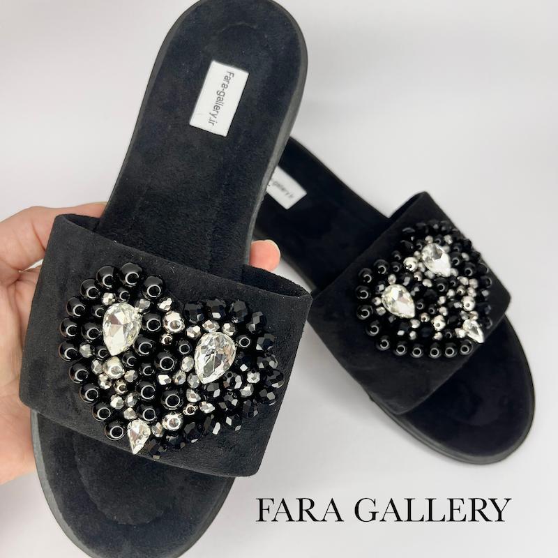 صندل جواهردوزی شده مجلسی