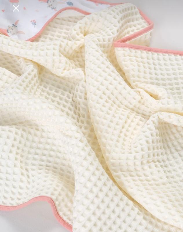 حوله وافل ۱۰۰٪ پنبه طرح رنگین‌کمان بوندبرو (Bondberro Rainbow Waffle Towel)