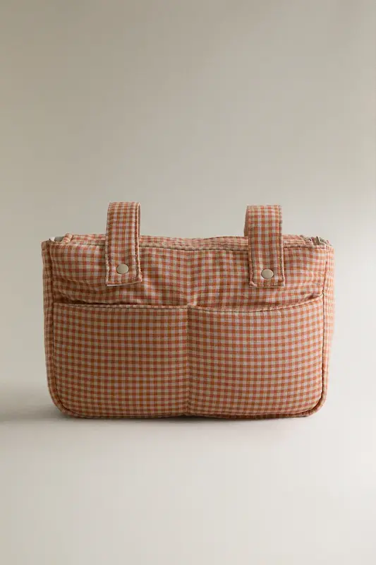 کیف نظم‌دهنده کالسکه و وسایل نوزاد Zara (Baby Gingham Vanity Bag)