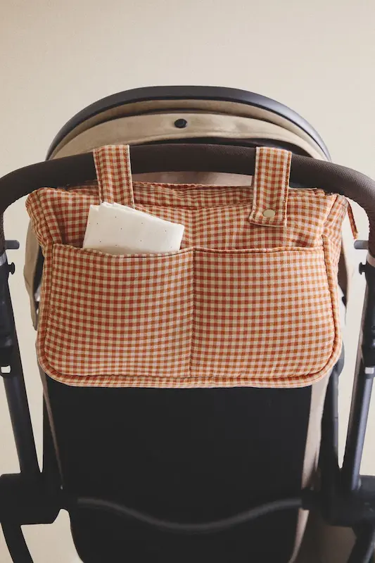 کیف نظم‌دهنده کالسکه و وسایل نوزاد Zara (Baby Gingham Vanity Bag)