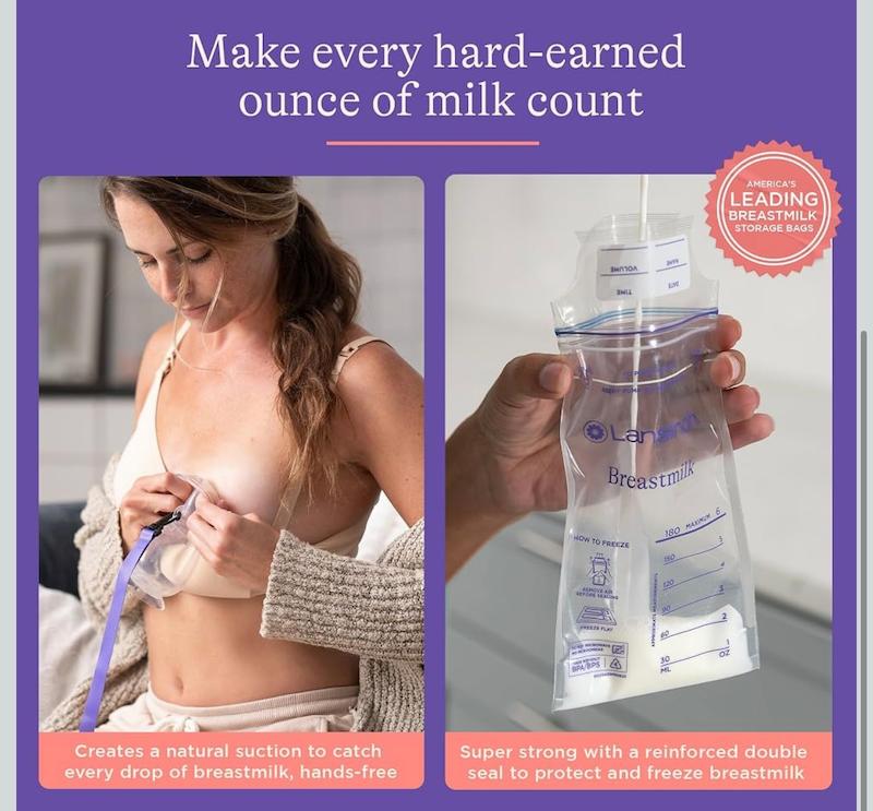 پکیج جامع لوازم شیردهی Lansinoh (Lansinoh Breastfeeding Essentials - 77 Pcs)