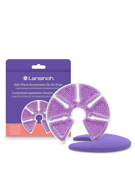 پد کمپرس گرم و سرد سینه Lansinoh TheraPearl 3in1