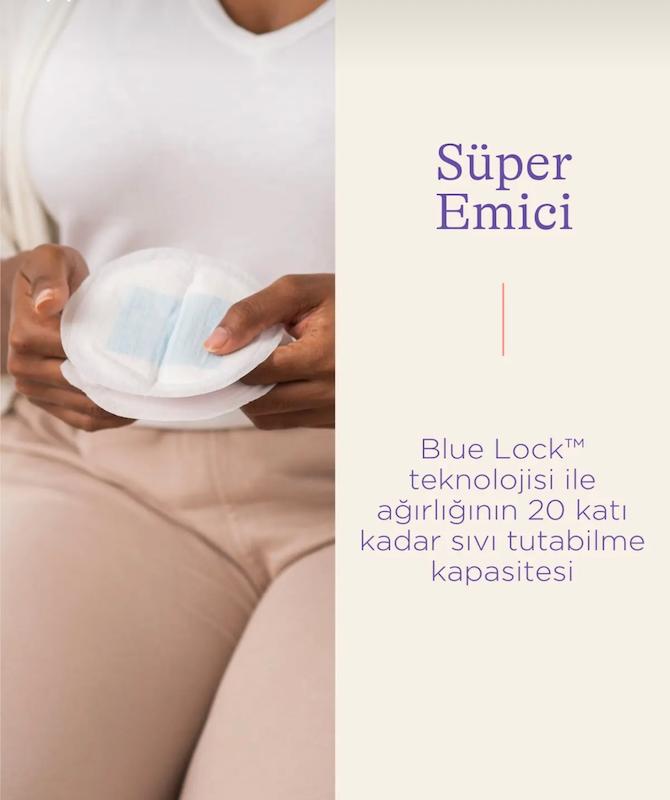 پد سینه یک‌بارمصرف Lansinoh Blue Lock
