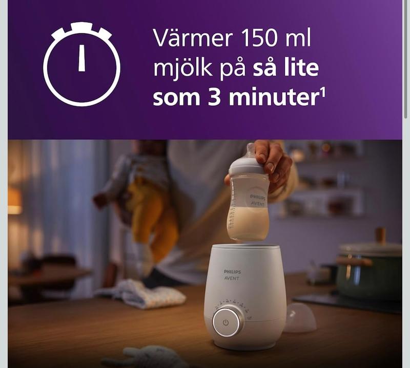 گرم‌کن هوشمند شیشه‌شیر Philips Avent Premium