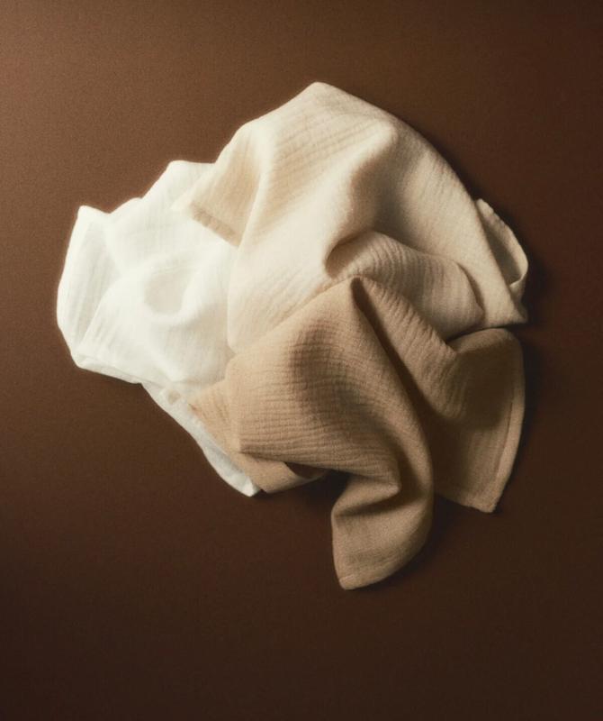 پک ۳ عددی پارچه و قنداق موزلین چندمنظوره اچ اند ام | h&m muslin