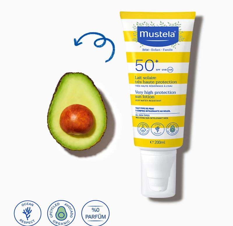 کرم ضدآفتاب SPF 50+ ماستلا (Mustela Sun Lotion 100ml)