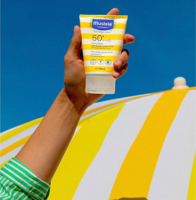 کرم ضدآفتاب SPF 50+ ماستلا (Mustela Sun Lotion 100ml)