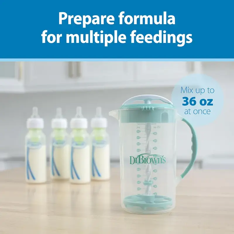 پارچ مخلوط‌کن شیرخشک و غذای کودک دکتر براونز | Dr. Brown's Baby Formula Mixing Pitcher