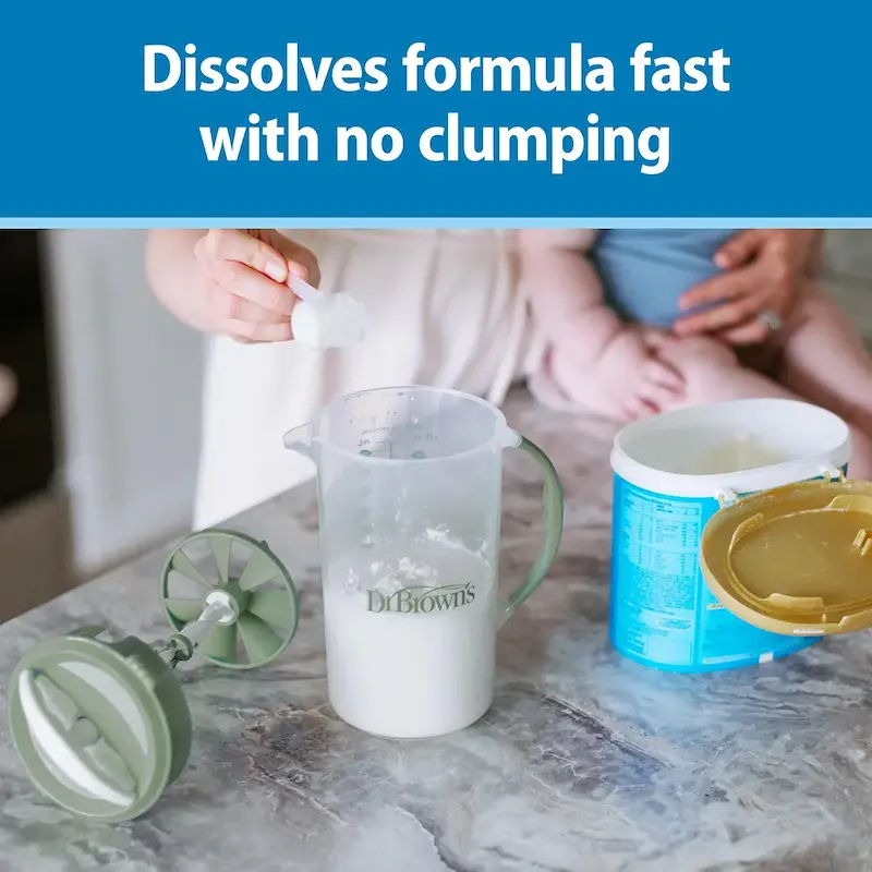 پارچ مخلوط‌کن شیرخشک و غذای کودک دکتر براونز | Dr. Brown's Baby Formula Mixing Pitcher