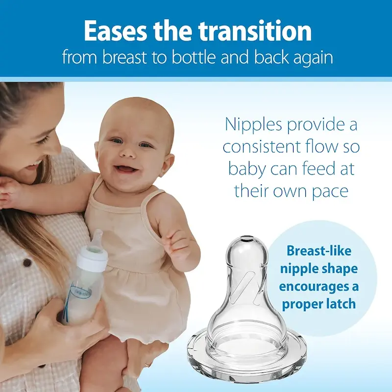 ست ۴ عددی شیشه شیر دهانه باریک آنتی‌کولیک دکتر براونز طرح‌دار | Dr. Brown's Options+ Narrow Baby Bottles