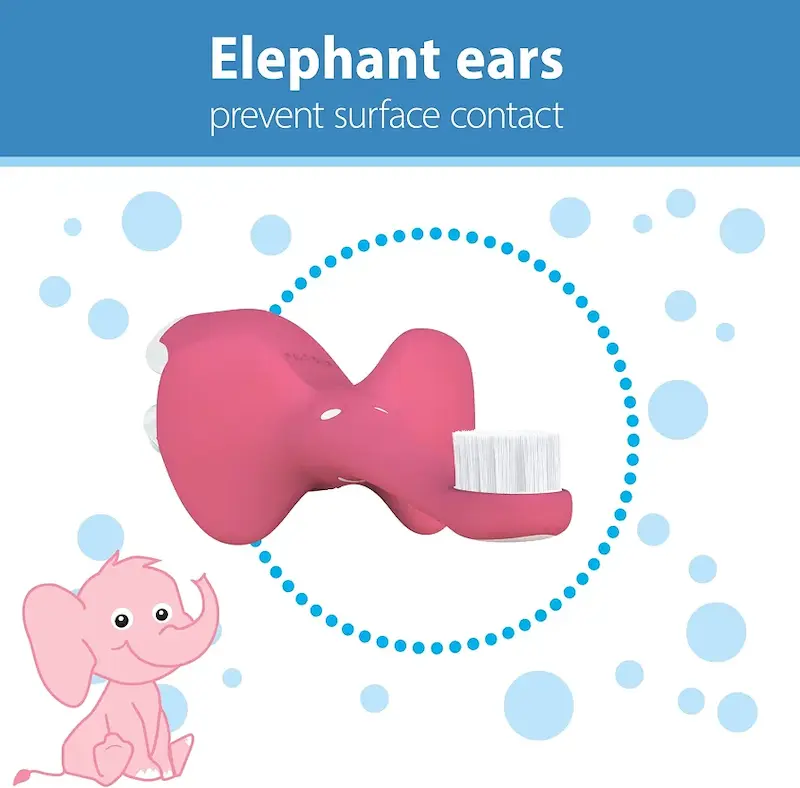 ست مسواک و خمیردندان نوزاد و کودک دکتر براونز | Dr. Brown's Infant-to-Toddler Toothbrush Set
