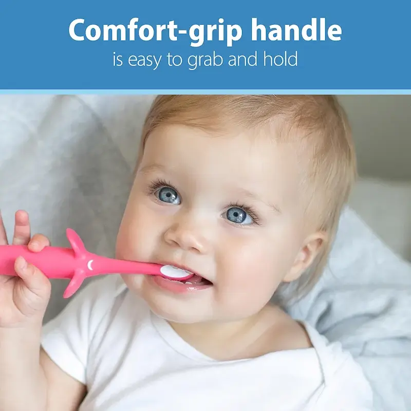 ست مسواک و خمیردندان نوزاد و کودک دکتر براونز | Dr. Brown's Infant-to-Toddler Toothbrush Set