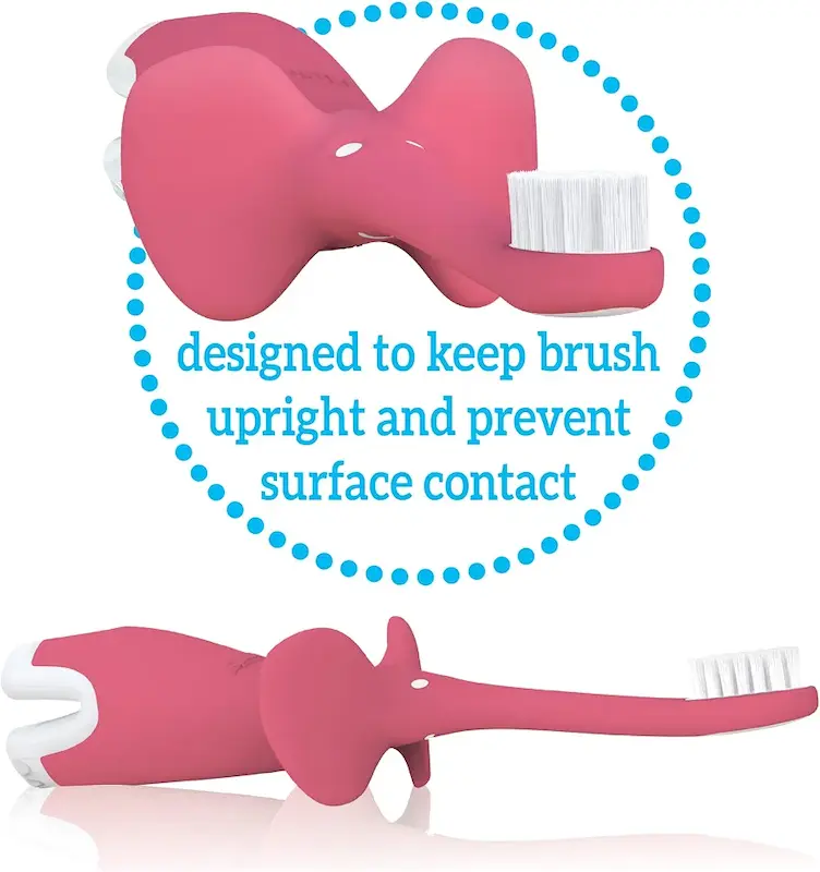 ست مسواک و خمیردندان نوزاد و کودک دکتر براونز | Dr. Brown's Infant-to-Toddler Toothbrush Set