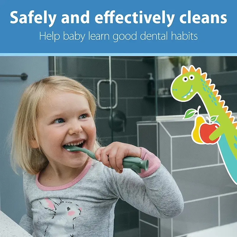 خمیردندان نوزاد و کودک بدون فلوراید دکتر براونز | Dr. Brown's Happy Teeth Fluoride-Free Toothpaste
