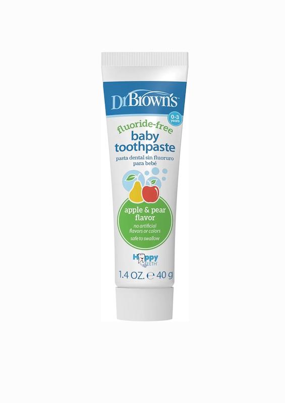 خمیردندان نوزاد و کودک بدون فلوراید دکتر براونز | Dr. Brown's Happy Teeth Fluoride-Free Toothpaste