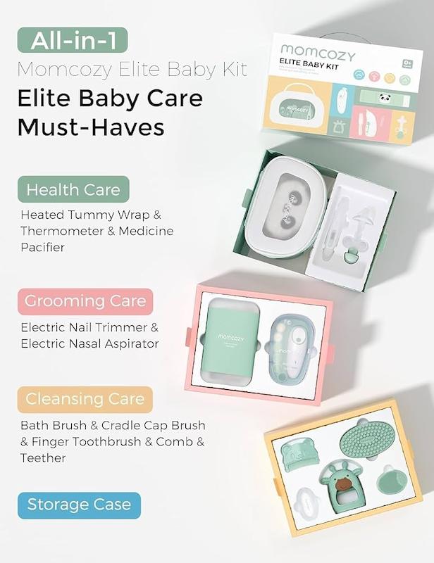 کیت مراقبت و بهداشت کامل نوزاد مامکوزی (Momcozy Elite Baby Kit - 13 Pcs)