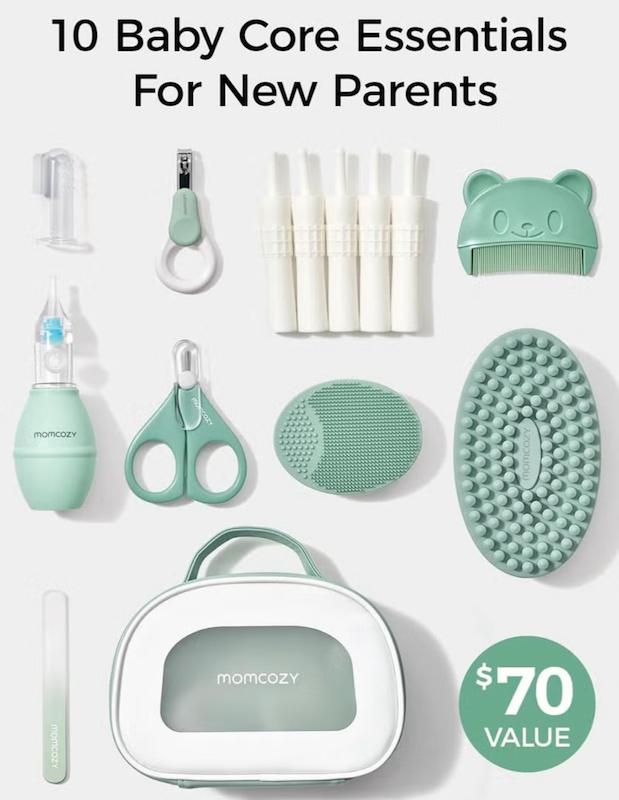 ست پایه بهداشت و بهداشت فردی نوزاد مامکوزی (Momcozy Core Baby Kit)