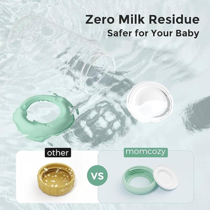 بطری و ظرف نگهداری شیر مادر ۱۱ انسی مامکوزی (Momcozy Natural Baby Bottles / Storage Containers)
