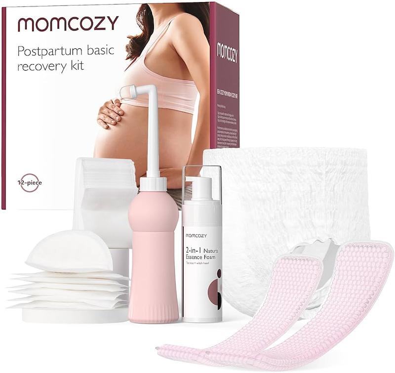 پک جامع بهبودی و مراقبت پس از زایمان مامکوزی (Momcozy Postpartum Recovery Essentials Kit)