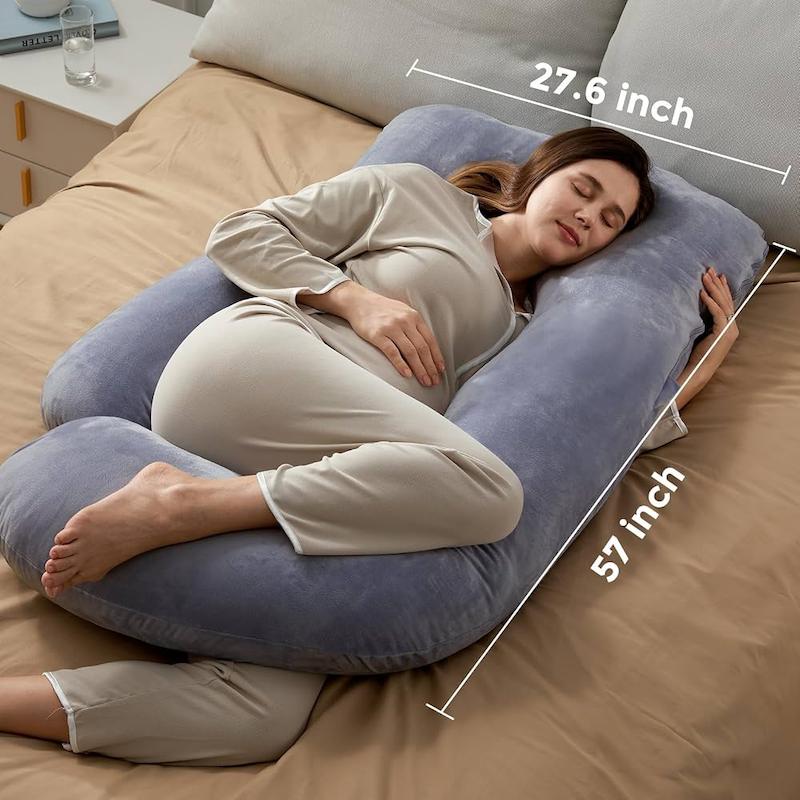 بالشت بارداری U شکل مامکوزی (Momcozy U-Shaped Pregnancy Pillow)