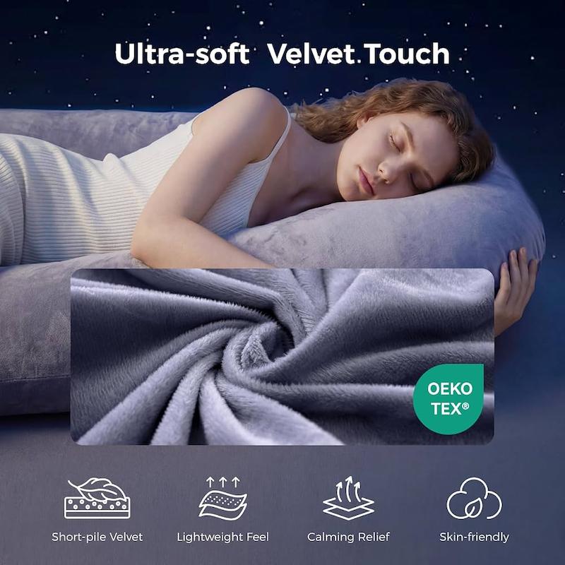 بالشت بارداری U شکل مامکوزی (Momcozy U-Shaped Pregnancy Pillow)