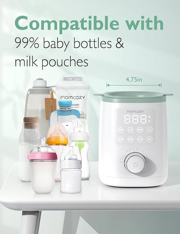 گرم‌کن هوشمند شیشه‌شیر مامکوزی (Momcozy Baby Bottle Warmer)