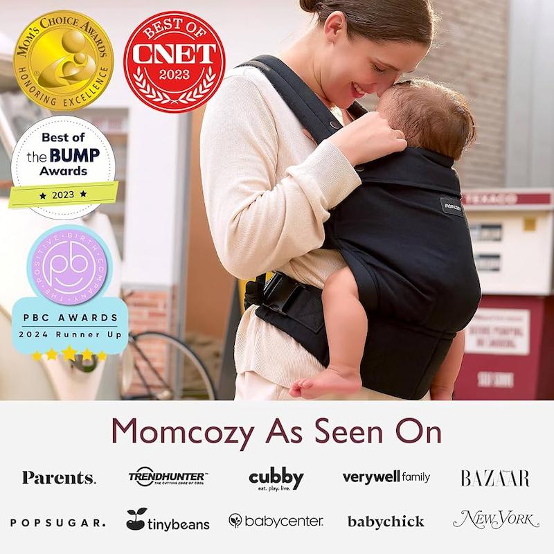 آغوشی ارگونومیک نوزاد مامکوزی (Momcozy Baby Carrier - Air Mesh)