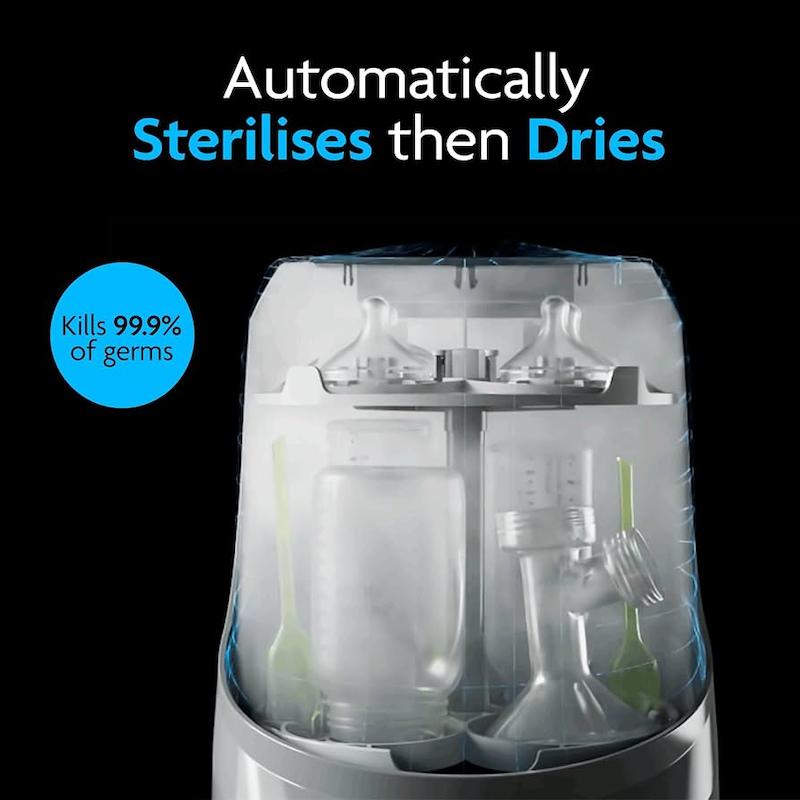 دستگاه شستشو، استریل و خشک‌کن هوشمند بی‌بی برزا (Baby Brezza Bottle Washer Pro)