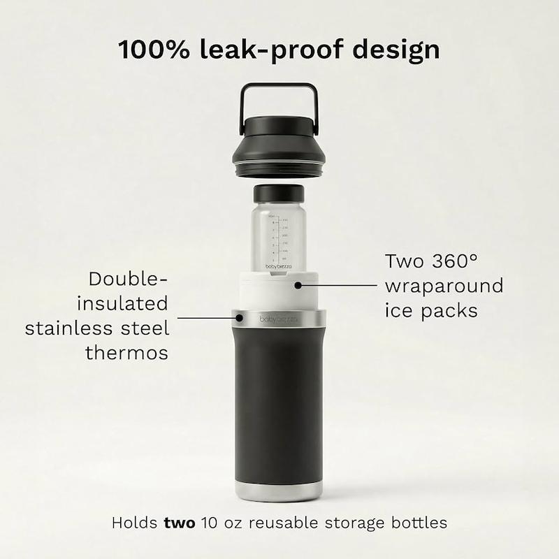 ترموس نگهداری و خنک‌کننده مسافرتی شیر مادر بی‌بی برزا (Baby Brezza All Day Portable Breastmilk Cooler)