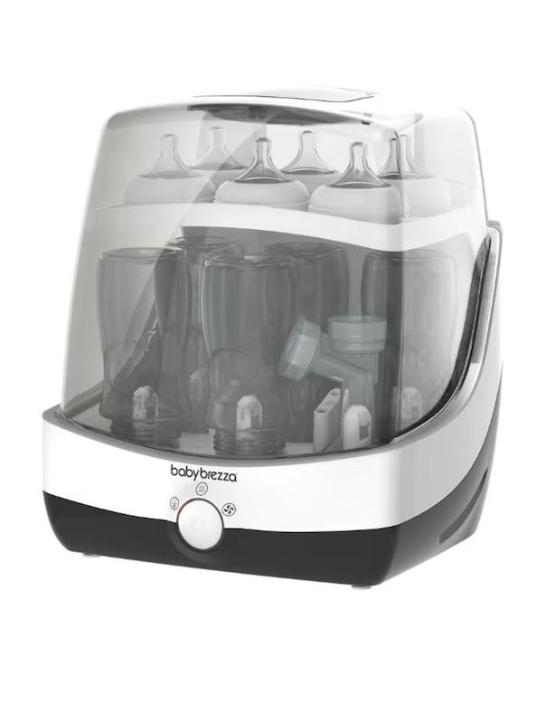 دستگاه استریل‌کننده و خشک‌کن سریع ۱۰ دقیقه‌ای بی‌بی برزا (Baby Brezza 10 Minute Sterilizer + Dryer)