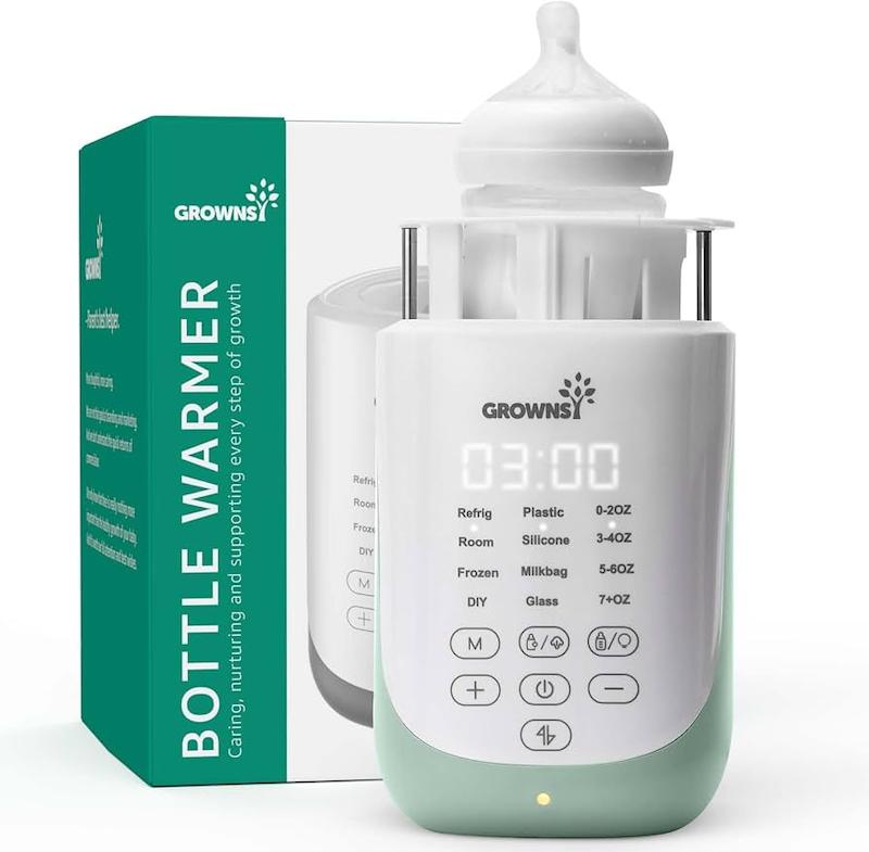 گرم‌کن هوشمند شیشه‌شیر گرونزی مدل Auto-Lift (GROWNSY Auto-Lift Nutri Bottle Warmer)