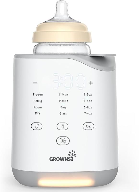 گرم‌کن دقیق شیشه‌شیر و یخ‌زدا گرونزی (GROWNSY Fast Bottle Warmer with Thaw)