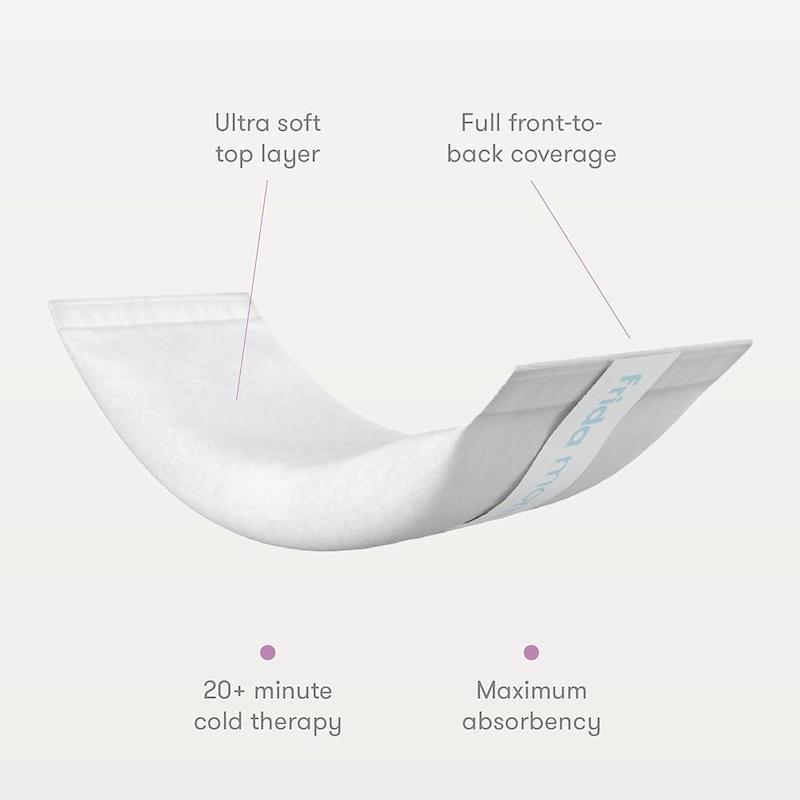 ست پد خنک‌کننده و شورت یک‌بارمصرف فریدا مام (Frida Mom Cold Pads + Disposable Postpartum Underwear)