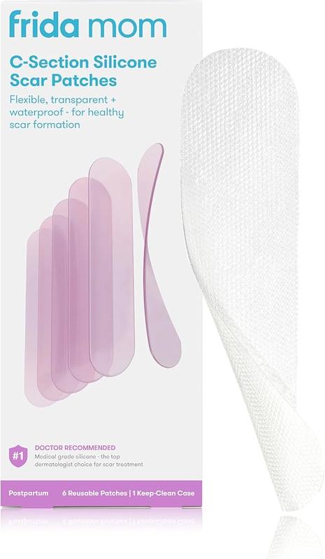شیت سیلیکونی ترمیم زخم سزارین فریدا مام (Frida Mom C-Section Silicone Scar Patches)