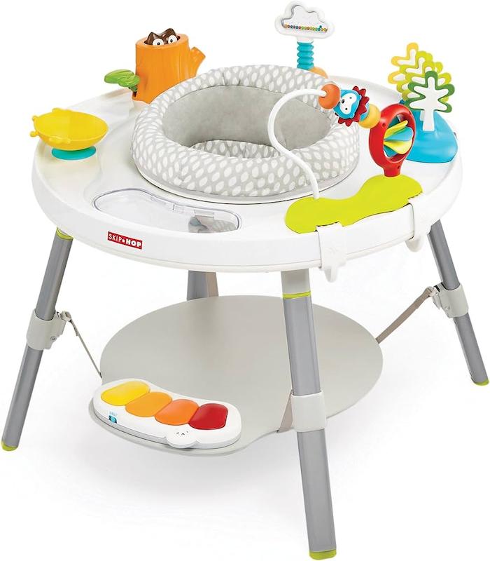 مرکز بازی و اکتیویتی سنتر ۳ مرحله‌ای اسکیپ هاپ (Skip Hop Baby Activity Center - Grey)