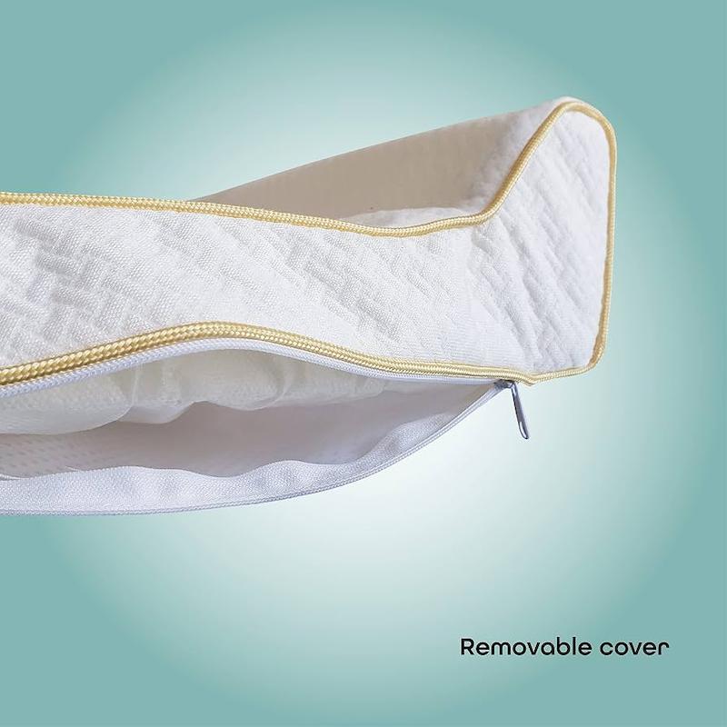 تشک تعویض ارگانیک ۴ طرفه د مون برند (The Moon Brand 4 Sided Contoured Organic Diaper Changing Mat - White)