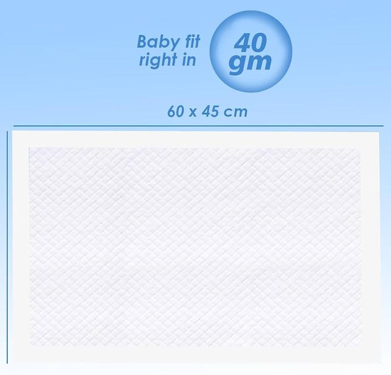 زیرانداز تعویض یک‌بارمصرف کیوت ان کادل (Cute 'n' Cuddle Baby Disposable Changing Mats - Pack of 30)