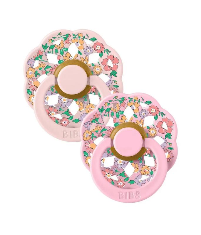 پستانک ۲ عددی بیبس مدل Boheme همکاری با برند Liberty (BIBS X Liberty Boheme - Oscar Meadow-Blossom)