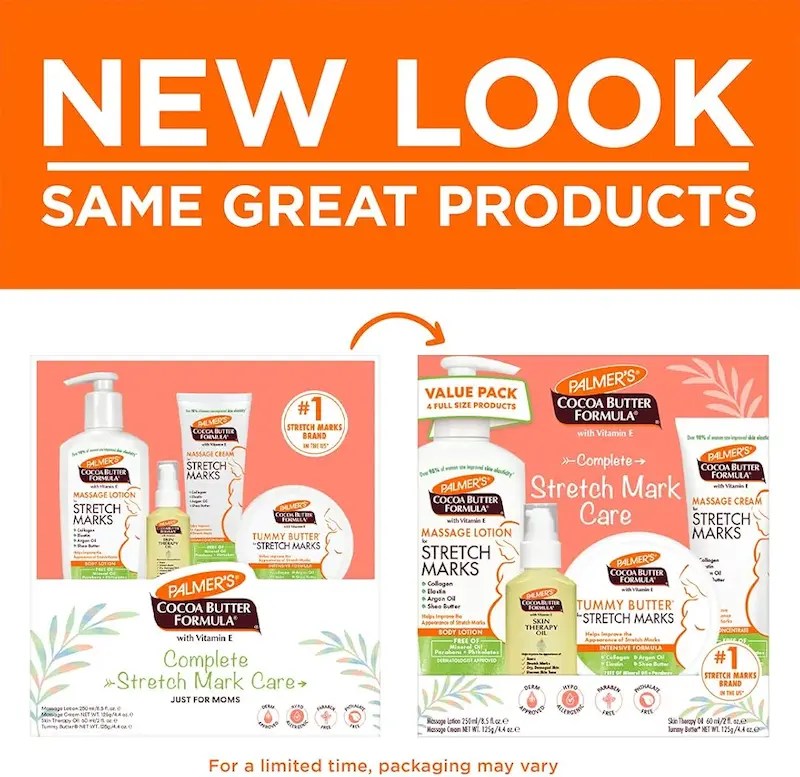 ست مراقبت پوست بارداری پالمرز | Palmer's Cocoa Butter Formula Pregnancy Skin Care Kit