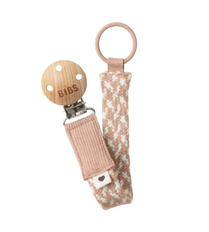 بند پستانک بافته شده بیبس (BIBS Paci Braid Pacifier Clip  )