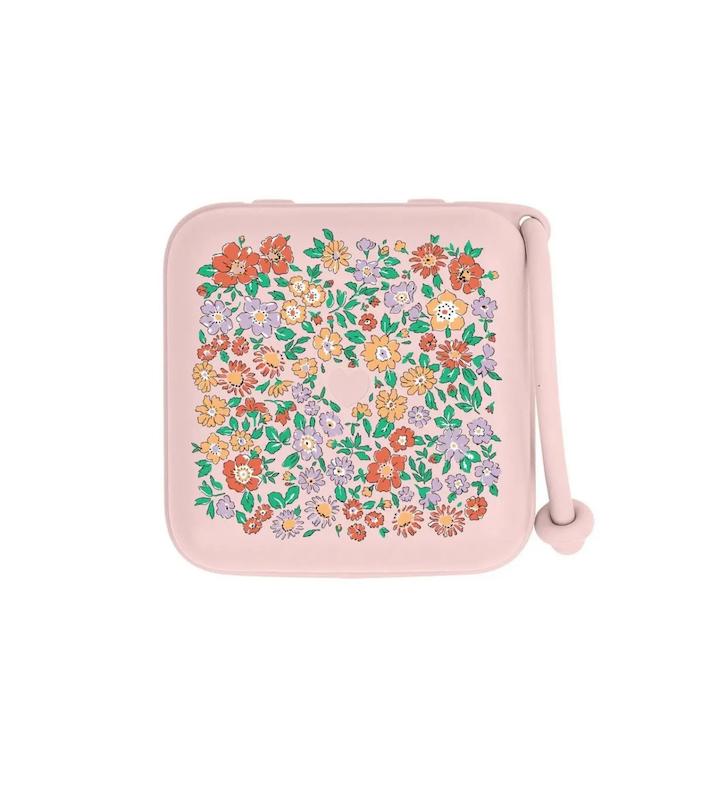جعبه نگهداری و استریل پستانک بیبس کلکسیون لیبرتی طرح گل‌دار (BIBS X Liberty Pacifier Box - Oscar Meadow Blossom)
