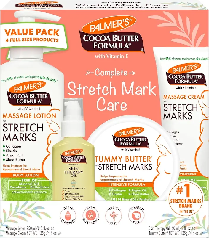 ست مراقبت پوست بارداری پالمرز | Palmer's Cocoa Butter Formula Pregnancy Skin Care Kit