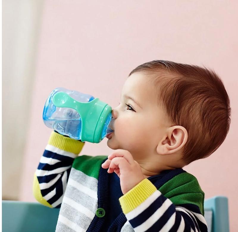 لیوان دهانه‌نرم (ضدچکه) فیلیپس اونت فیروزه‌ای/آبی (Philips Avent SCF551/05)