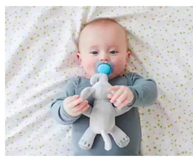 پستانک عروسکی (همراه با عروسک) فیلیپس اونت طرح فیل (Ultra Soft Snuggle)