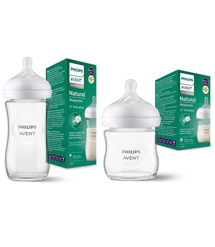 ست ۲ عددی شیشه‌شیر پیرکس فیلیپس اونت سری Natural Response