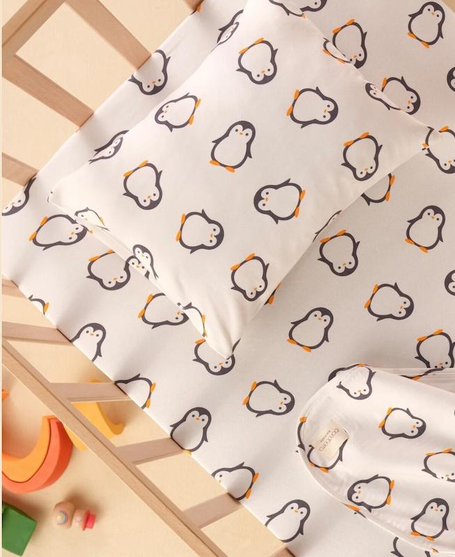 ست خواب ۳ تکه نوزاد و کودک باندبرو طرح پنگوئن (Bondberro Sleep Set)