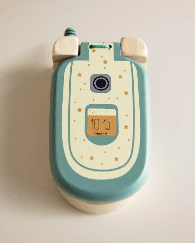 موبایل چوبی صوتی کودک زارا هوم (Zara Home Mobile Phone Sound Toy)
