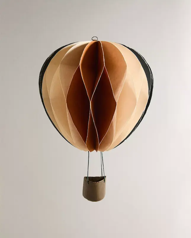 بالن دکوری دیواری کاغذی زارا هوم (Coloured Paper Wall Balloon )