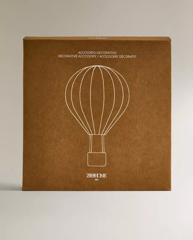 بالن دکوری دیواری کاغذی زارا هوم (Coloured Paper Wall Balloon )